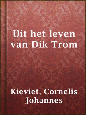 cover image of Uit het leven van Dik Trom